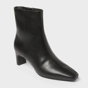 Open Box - A New Day - Women’s Wide Width Tigris Boots with Memory Foam I Black